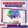 Akil ve Zeka Oyunlari Formatorluk egitimi Sertifikasi