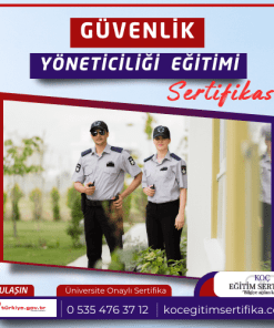 Guvenlik Yoneticiligi Egitimi Sertifikasi