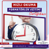 Hizli Okuma Formatorluk Egitimi Sertifikasi