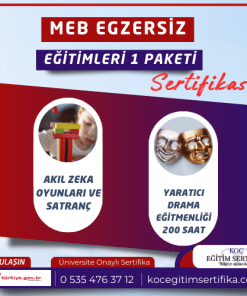 Meb Egzersiz Egitimleri 1 PAKETI Sertifikasi