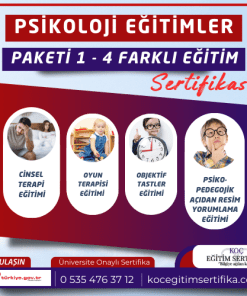 Psikoloji Egitimler Paketi 1 4 Farkli Egitim Sertifikasi Sertifikasi