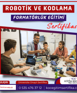 Robotik ve Kodlama Formatorluk egitimi Sertifikasi
