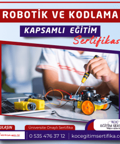 Robotik ve Kodlama Kapsamli Egitim Sertifikasi