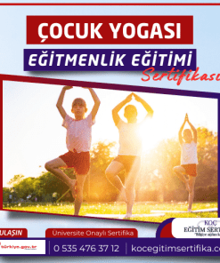 ocuk yogasi Egitmenlik egitimi Sertifikasi