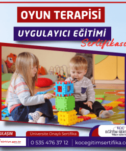 oyun terapisi uygulayici egitimi Sertifikasi