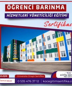 renci Barinma Hizmetleri Yoneticiligi Egitimi Sertifikasi